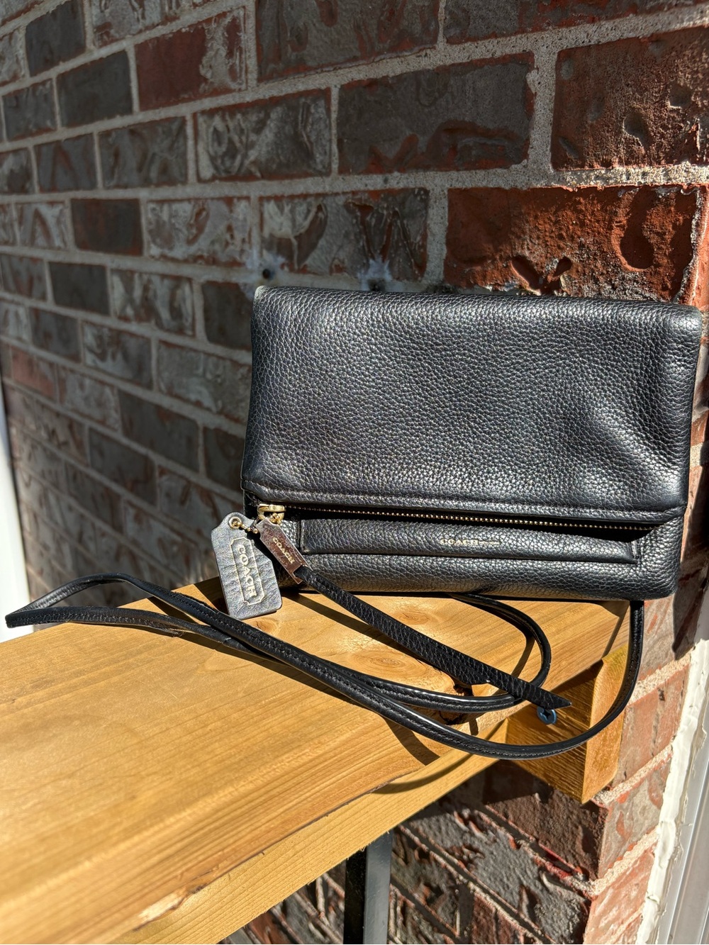 Coach The Urbane Crossbody Bag in Pebbled Leather